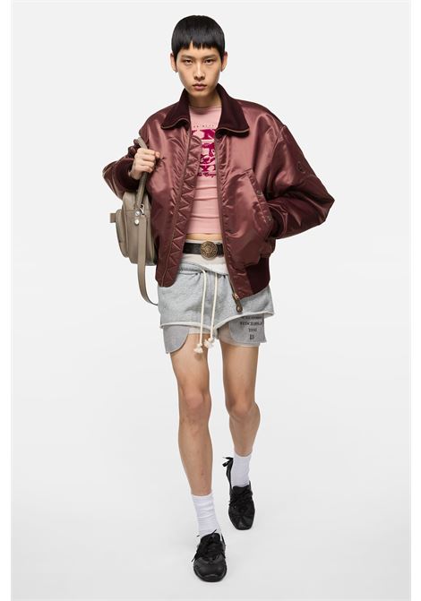technical bomber jacket man burgundy ACNE STUDIOS | B90836479